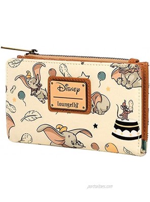 Loungefly Disney Dumbo Faux Leather Flap Wallet