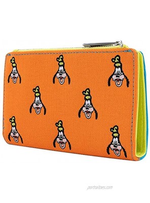 Loungefly x Disney Goofy Embroidered Canvas Wallet