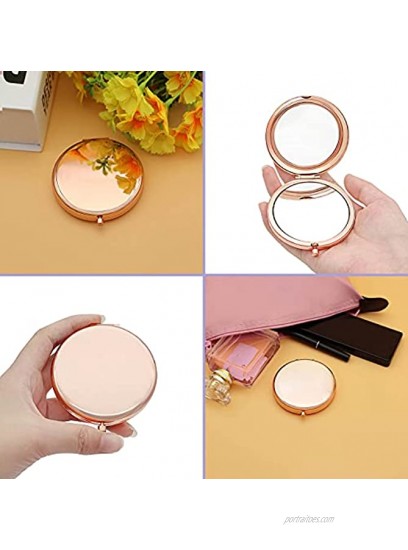 50 Years Old Birthday Gifts for Women 50th Birthday Gifts for Grandma Mother Women Pocket Makeup Mirror Compact Mirror Gift for Mom Wife Friends Sister Coworker Funny 50th Birthday Gift for Her