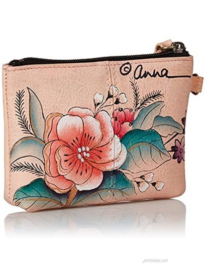Anna by Anuschka Women's Hand Painted Leather Coin Pouch Purse