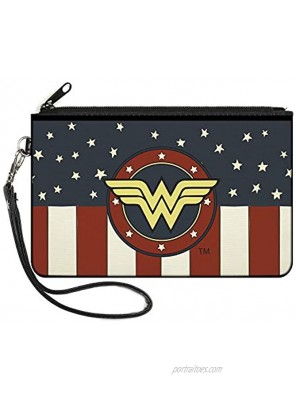 Buckle-Down Buckle-Down Zip Wallet Wonder Woman Large Accessory Wonder Woman 8 x 5