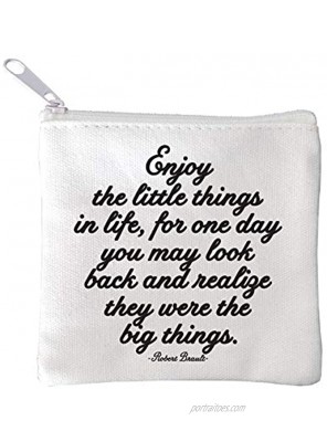 Quotable Cards Mini Pouch Enjoy Little Things