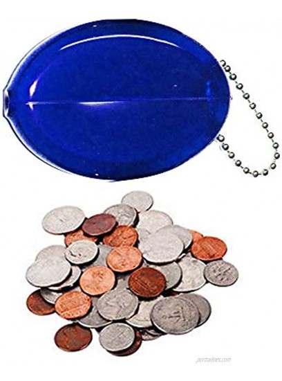 USA Made Oval Squeeze Coin Purse 5 New Coin Purses in Popular Colors