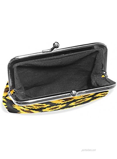 ZZAEO Coin Purse Retro Money Pouch with Kiss-lock Buckle Small Wallet for Women and Girls
