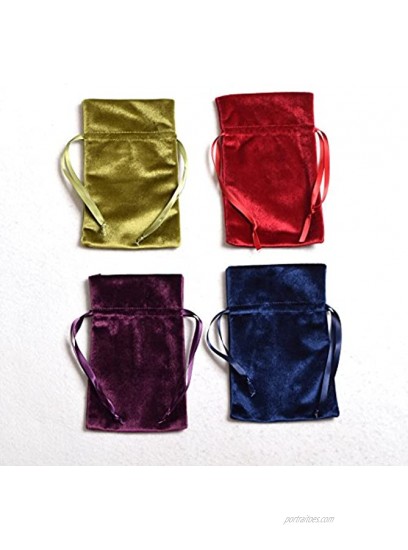 BLESSUME Velvet Tarot Bag Pouch With Drawstring … 5x7