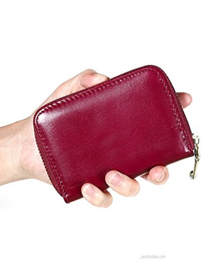 Credit Card holder,RFID Blocking Cards Case Credit Card Organizer Wallet For Women Men Coin Purse Zipper