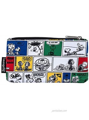 Loungefly Peanuts Comic Strip AOP Nylon Pouch