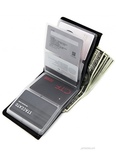 RFID Blocking Wallet Leather Business Credit Card Holder Case Wallet Insert Card Sleeves
