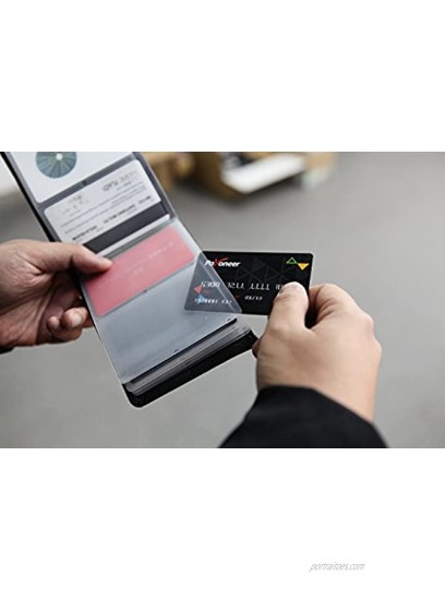 RFID Blocking Wallet Leather Business Credit Card Holder Case Wallet Insert Card Sleeves