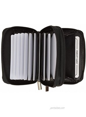 Leatherboss Accordian Security Wallet RFID Blocking ID Credit Card Fraud Protection