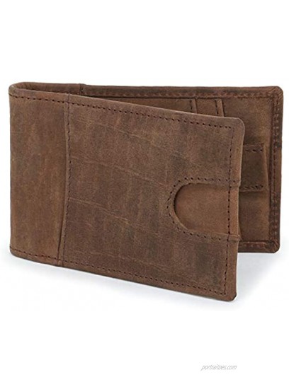 Zap Impex Pocket Minimalist Leather Slim Card Holder Credit Card Debit Card Holder Money Clipper