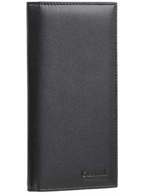 Casmonal Genuine Leather Checkbook Cover For Men & Women Checkbook Holder Wallet RFID Blocking