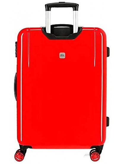 Catalina Estrada Set of suitcases Red 68 Centimeters