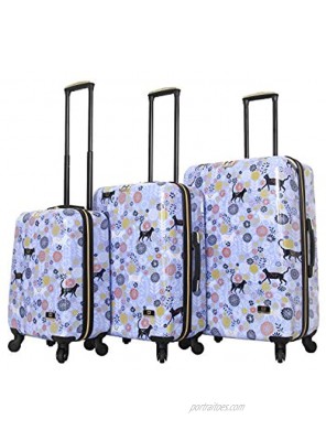 HALINA Vicky Yorke Urban Jungle Cats 3 Piece Set Luggage Multicolor One Size