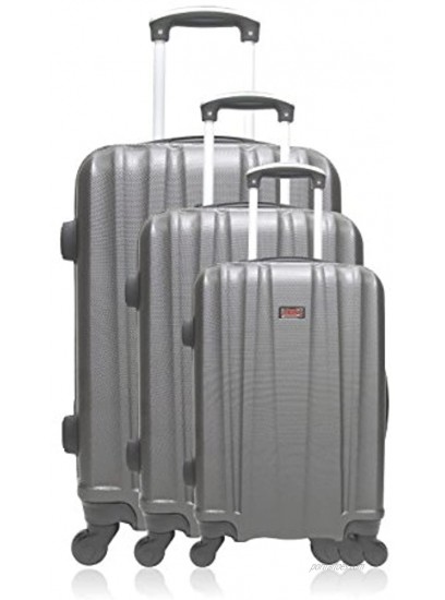 Hero Gomera Luggage Set 75 cm 188 liters Grey Gris F