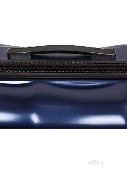 it luggage Swerve 3 Piece Hardside Expandable Spinner Set Matte Blue 21 27 31