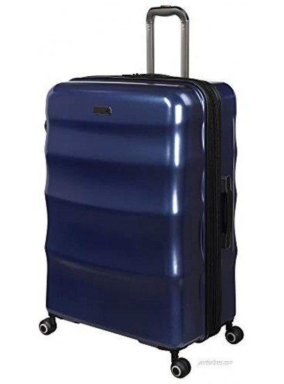 it luggage Swerve 3 Piece Hardside Expandable Spinner Set Matte Blue 21 27 31