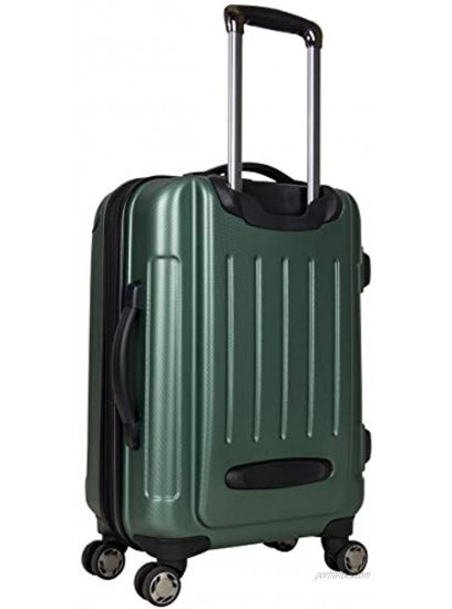 Kenneth Cole Reaction Renegade 3-Piece Lightweight Hardside Expandable 8-Wheel Spinner Travel Luggage Set Cilantro 20 24 28