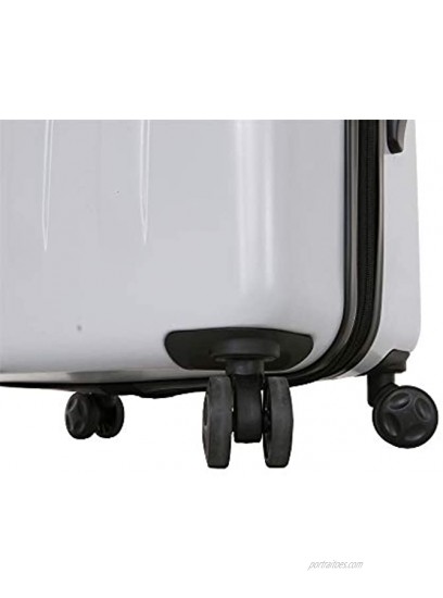 Mia Toro Furbo Smart Italy Hardside Spinner Luggage 3pc Set Black One Size