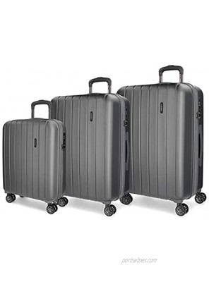 MOVOM Set 3 suitcases Anthracite 75 centimeters