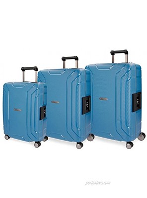 MOVOM Suitcases Set Blue 75cm 29.7"