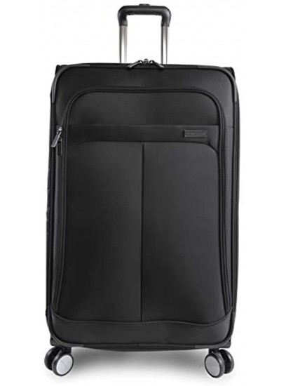 Perry Ellis 2 Piece Prodigy Lightweight Luggage Set Black One Size