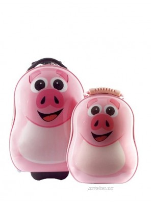 Picture Case The Cuties and Pals Travel Duo Set Pig Pookie Discontinued by Manufacturer