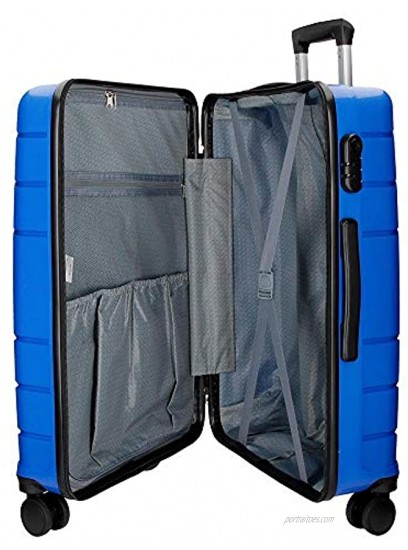 Roll Road Fast Luggage Set 80 cm 209 Litres Blue