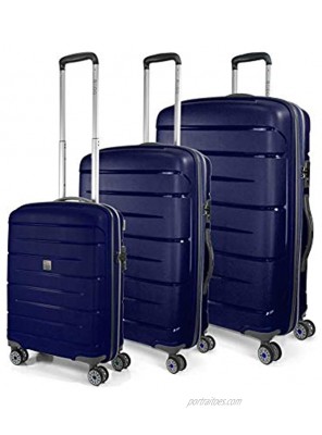 Roncato Luggage Set Blue Blu Notte 79 cm