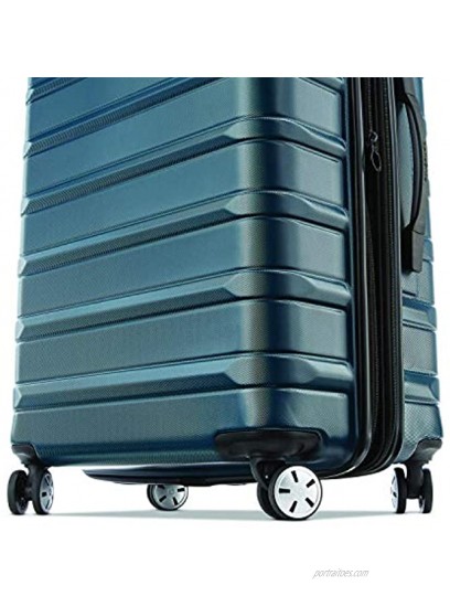 Samsonite Omni 2 Hardside Expandable Luggage with Spinner Wheels Nova Teal 3-Piece Set 20 24 28