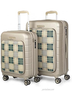 Victorio & Lucchino Gales Luggage Set 65 cm 100 liters Gold Champagne