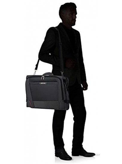 SAMSONITE PRO-DLX 5 Tri-Fold Garment Bag 1.6 KG Travel Bag 55 cm 40.5 liters Black