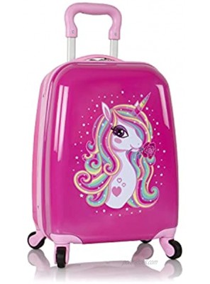 Hey's Kid's Fashion Spinner Luggage Unicorn