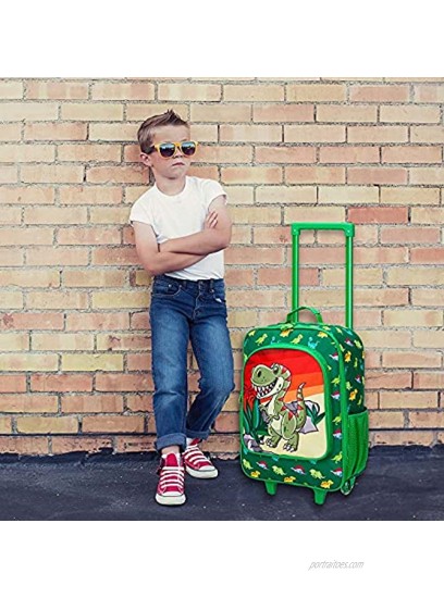 Kids Luggage Dinosaur Suitcase for Boys