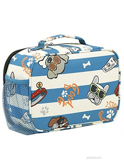 Travelers Club Kids' 5 Piece Luggage Travel Set Cool Dog
