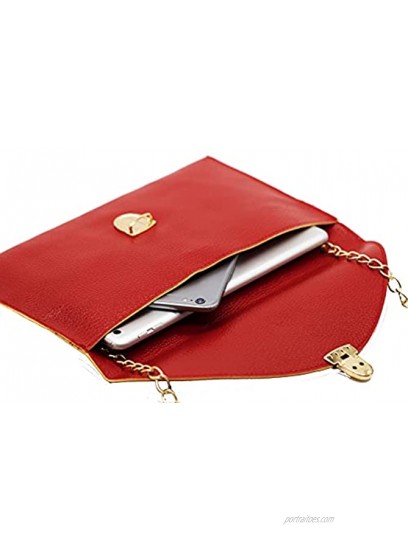 Amaze Fashion Women Handbag Shoulder Bags Envelope Clutch Crossbody Satchel Purse Tote Messenger Leather Lady Bag