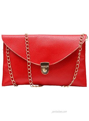 Amaze Fashion Women Handbag Shoulder Bags Envelope Clutch Crossbody Satchel Purse Tote Messenger Leather Lady Bag
