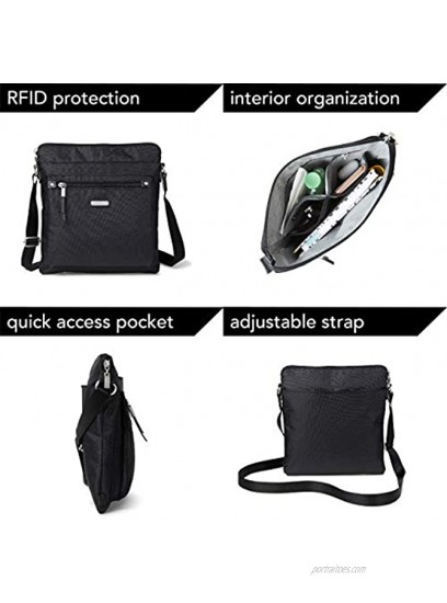 Baggallini Go Bagg with RFID Phone Wristlet