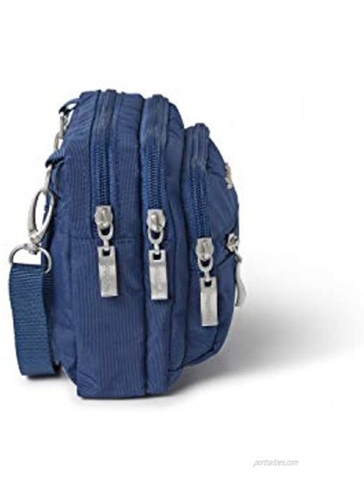 baggallini Triple Zip Crossbody Bag