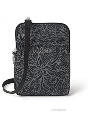 Baggallini Women's Bryant Pouch with RFID Midnight Blossom