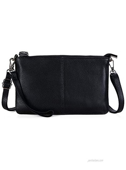 Befen Leather Wristlet Clutch Wallet Purses Small Crossbody Bags for Women