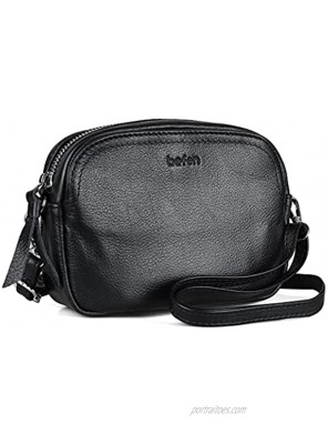 befen Small Crossbody Purses for Women Cute Leather Shoulder Bags with 6 Card Slots