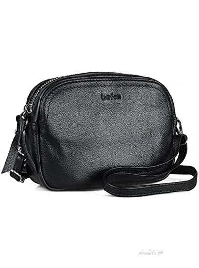 befen Small Crossbody Purses for Women Cute Leather Shoulder Bags with 6 Card Slots