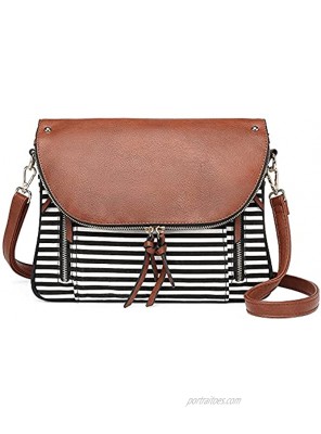 Crossbody Bags for Women Large Capacity Canvas Travel Purses and Handbags for Women Waterproof Shoulder Messenger Bag for Daily Use