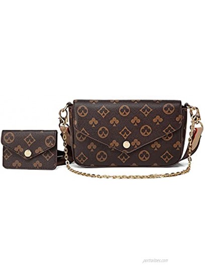 Crossbody Bags for Women WOQED Trendy Clutch Purse Fashionable Pochetthe Handbags Envelope Shoulder Bag with Mini Purse