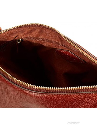 Fossil Women's Tara Leather Crossbody Purse Handbag