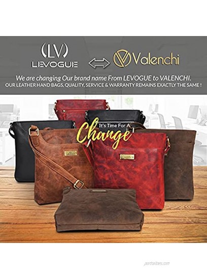 Genuine Leather Crossbody Handbag for Women Shoulder bag for Womens Handmade by LEVOGUE BROWN OILY HUNTER