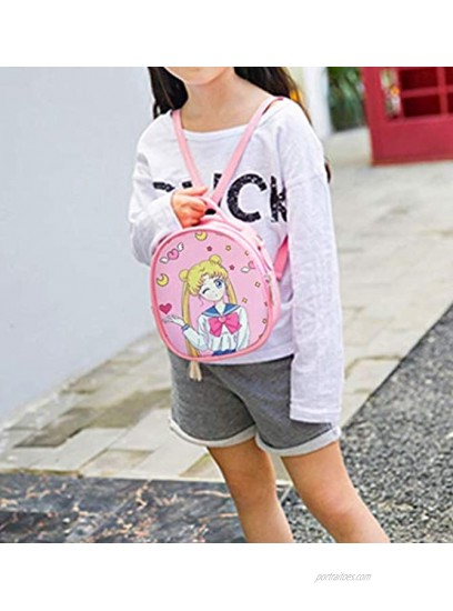 Kerr's Choice Girl Women Crossbody Bag Japan A-nime Backpack Crossbody Purse Pink Cute Crossbody Bag