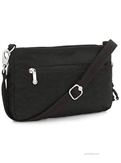 Kipling Myrte Handbag Black Noir 9.5 L X 5.75 H X 1.75 D