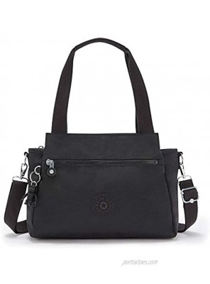 Kipling Women’s Elysia Crossbody Lightweight Multi-Compartment Magnetic Snap Pockets Nylon Shoulder Bag